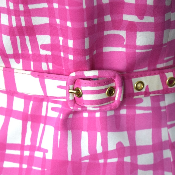 Trina Turk Fun & Sophisticated Pink Halter Top - Size 8 - Picture 6 of 7